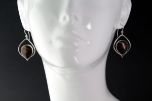 black-and-red-ear-rings-bust