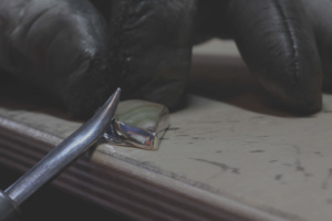 Hand-wrought silver jewelry