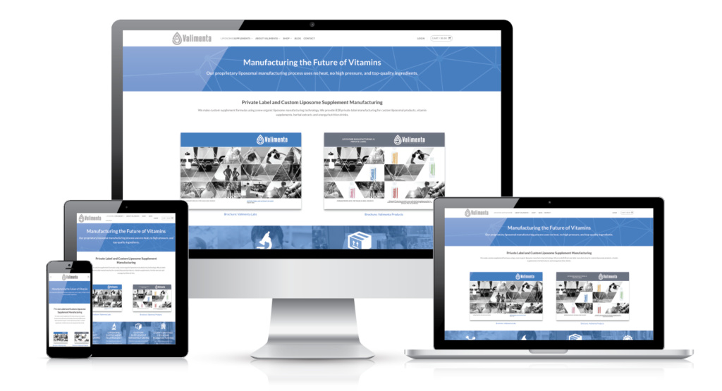 Valimenta website by Colorado Web Design